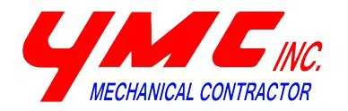 A red and blue logo for mechanical contractors